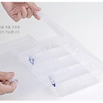 이지오케이 건담 부품 보관함 정리함 2층구조, 1개