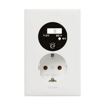 아펠라 대기전력 자동차단 콘센트 1구 르그랑 에너지절약 91690EA, 1, 본상품선택