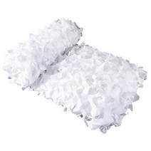 4x5m 2x3m 군사 위장 그물 그늘 사냥 정원 자동차 야외 캠핑 텐트, WHITE+2x5m