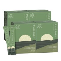 바른 곡물효소 4박스 (3g x 30포), 단품, 4개