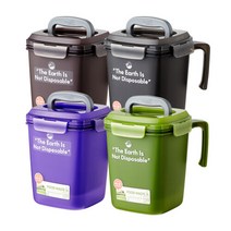 락앤락 음식물 쓰레기통 4.8L 3종 택1, LDB500BR(브라운)