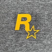 차량 익스테리어 장식품 외부 스티커 용품 록스타 게임 GTA5 반사 장식 연료 탱크 캡 윈드 실드 범퍼 트렁크 오토바이 노트북 휴대폰 D30, 30.Yellow Reflective - 8x8cm