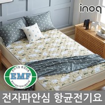 이노크아든 EMF 항균 안심 전기요 전자파없는 극세사 북유럽 감성 온열 워셔블 전기 매트 추천 분리난방 1인용 2인용 미니싱글 싱글 더블 중형, 08.EMF 전기요 베어베이지, 미니싱글(67.5*180)