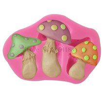 모양틀 입체 두꺼운 월병 diy 만화 버섯 실리콘 퐁당 비누 3d 케이크 금형 컵케익 젤리 사탕 초콜릿 베이킹 도구 금형 fq3306 몰드 가정용 베이킹, 없음