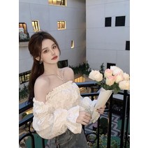 김비서블라우스 왕리본 여름 벌룬 곱창 봄 블라우스 4 5 월 결혼식 하객룩