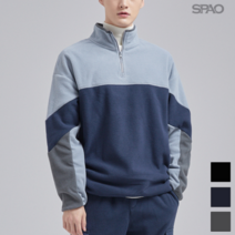 스파오 스포티 플리스 배색 아노락 SPFW94TC04