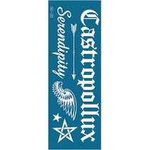 재사용가능 헤나타투 셀프헤나도안, 1개, SG-20