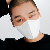 콜로레 KF94 마스크 새부리형 대형 마스크 숨쉬기편한 스타일 정식판매점 온라인파트너, 샤이닝화이트, 1매
