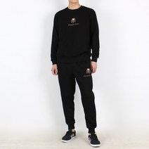 파르데스 베어 겨울 기모 맨투맨 남자 트레이닝복세트