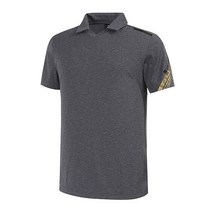 *본사직영* [와이드앵글] 남성 ET 변형 카라 반팔 티셔츠 M WMU21207C4