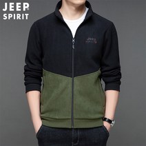지프 스피릿 남성 자켓 폴 플리스 자켓 앞마이 지퍼 기모 점퍼 긴소매 긴팔 상의 아우트 캐주얼 스포츠 자켓 브랜드 정품 7003