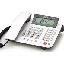 RT-350 수화음량조절 원터치메모리12개 스피커폰기능편리 보류버튼 사무용고급전화기, 블랙