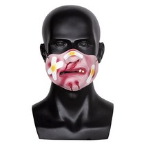 동물 가면 마스크 재미있는 라텍스 하프 페이스 마스크귀여운 마스크장난트릭 소품카니발 파티 드레스, 22 x17027