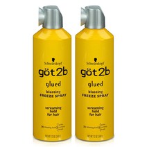 (2팩) 미국 갓투비 글루 블라스팅 프리즈 스프레이 340ml / GOT 2B Glued Blasting Freeze Spray, 2팩