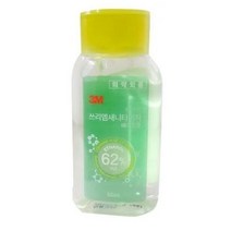 (무료배송) 3M 손소독제 새니타이저 휴대용 60ml 세정 위생용품 소독 손세척 핸드워시 손세정 손소독 위생, 1개