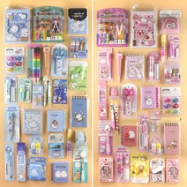 문구세트 유치원행사 초등2학년 6학년 생일선물 캐릭터 학원 신학기학용품 어린이선물세트, 몰랑이 문구세트, 여아용