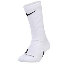 나이키 - 엘리트 양말 크루 삭스 (SX7627-100) 3팩중 1개만 배송 농구 양말, 22 (S 21~24cm)