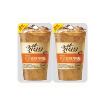 롯데칠성 칸타타 아이스카라멜마끼아또230mlx50팩아이스커피, 칸타타 아이스카라멜마끼아또230