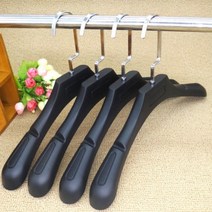 해피제이 정장 고급 두꺼운 옷걸이 XL, 10개, 블랙
