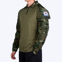 택티컬 전술 컴뱃셔츠 긴팔 특전사