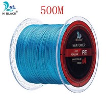 볼링 아대 볼링용품 손목신제품 2019 M 300M 500M 4 가닥 8-80LB 꼰 낚싯줄 PE 다목적 브레이드 라인 와이, 09 Blue 500M_01 8LB  0.08MM