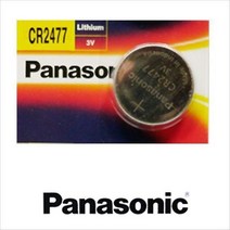 파나소닉 CR2477(1알) 3V 리튬전지 배터리, l!O고객PICKOil
