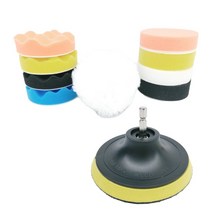자동차광택패드 드릴용 폴리싱 샌딩패드10PCS 패드SET _ 2212017EA, 쿠팡 본상품선택, 쿠팡 본상품선택