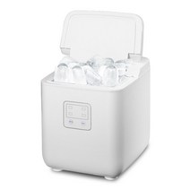 제빙기 아이스메이커 얼음제조 DBJ-10A 홈 미니 아이스크림 메이커 물 탱크 15Kg/Day 생산 자동 급속 얼음, 01 220V