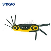 스마토 락킹 접이식 육각 볼렌치 SM-8BL, 1개