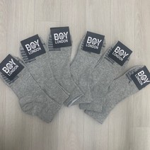 [보이런던] 보이런던 중목양말 6컬레