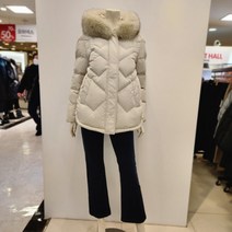 올리비아로렌 폭스퍼덕다운숏패딩