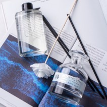 실내방향제 인테리어 디퓨저 리드스틱 세트 150ml, 블랙체리 앤 시더우드(리필용)