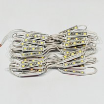 [모듈led] LED 3구 모듈 50구 안정기 방수형 세트 전구색 간판, 단품, 단품