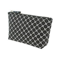 파우치 印傳屋 印伝 소요카 흑지x흑칠x백사사 8810