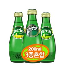 페리에 미니 3종혼합 플레인/레몬/라임 perrier 200mlX24(Glass)
