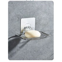 라이무트 스테인레스 비누받침, 1개, 실버 1단