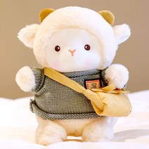 뽀글이 양 애착인형 소형 동물 인형 선물, 옵션3, 22cm