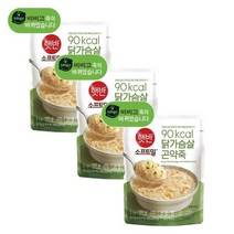CJ 햇반소프트밀 닭가슴살 곤약죽 병문안음식 간편식 180g 3개, 27세트
