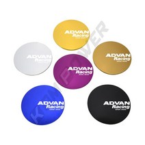 휠 용품 알루미늄 합금 62MM 센터 캡 레이 림 허브 4 개 CE28 TE37 ZE40 VOLK 휠 커버, 04 ADVAN_06 4PCS GOLD