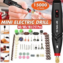 무선 미니 드릴 쥬얼리 조각 도구 머신 펜 나무 드레멜, 01=DrillKit2