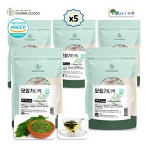 모링가차 티백 인도 모링가 잎 100% 차 티 50개입, 5팩, 5개