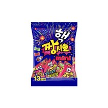 롯데 핵짱셔요 미니 벌크 195g 간식 다이어트 심심풀이 어른들, 21개