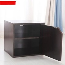 사물함 개인 관물대 미용실 캐비넷 철재 사무실옷장 미니 케비넷 락카장 락커 캐비닛 철제 사무실, 다크호두-도어유층판 34.5*34.5*29.5.