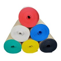 스크린골프 메모리폼 충돌 방지 벽지, 크림 화이트, 폭 1m [두께 30mm]