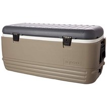 이글루 110 Qt 글라이드 프로 휴대용 대형 아이스 체스트 휠 손잡이 쿨러 아이스박스, 120 Qt 샌드스톤