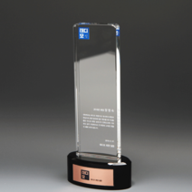 크리스탈상패 원형 받침 공로패 감사패 퇴직 기념패 기념상패 주문제작 금속