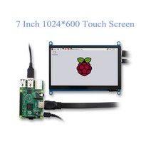 휴대용 LCD 모니터 1024x600 ultra hd display 7 inch tft lcd touch screen panel mini pc hdmi monitor usb, IP 모니터