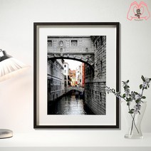 이케아 사진액자 호브스타 다크브라운 40x50cm 포토 그림 프레임 홀더 틀 벽장식 거실 커페 사무실 꾸미기