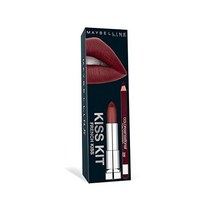 Maybelline Wo남성용 Sensational Lip Kit French Kiss 2 Count (Pack of 1), French Kiss Lip Kit