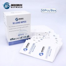 Ray마하 레이저 렌즈 클리닝 물티슈 보호 창문 포함 IPA 먼지 없는 종이 초점 거울 유리 50 개/상자, 02 150pcs(3Box)